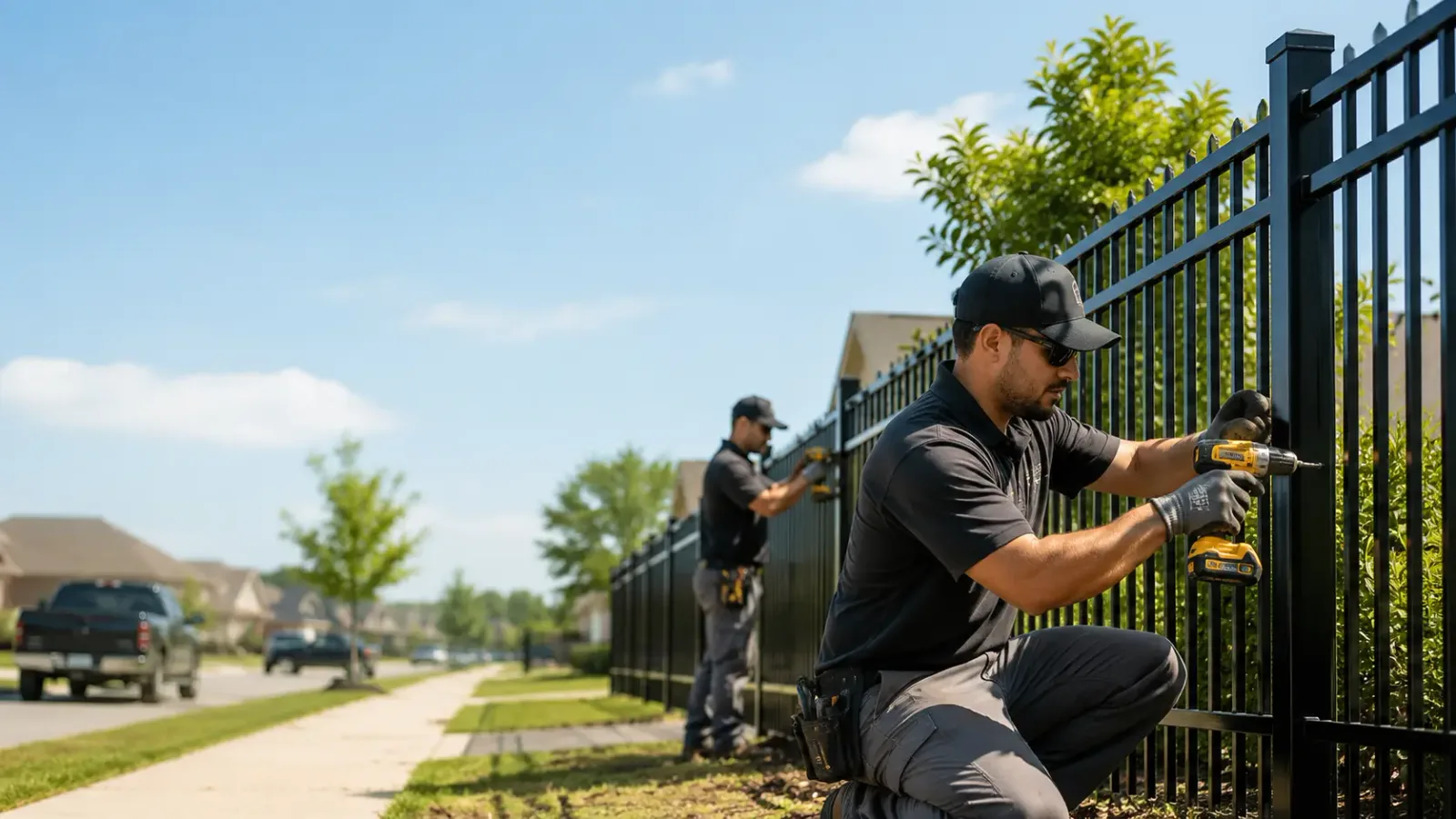 Metal Fence Installation in Faunsdale, AL